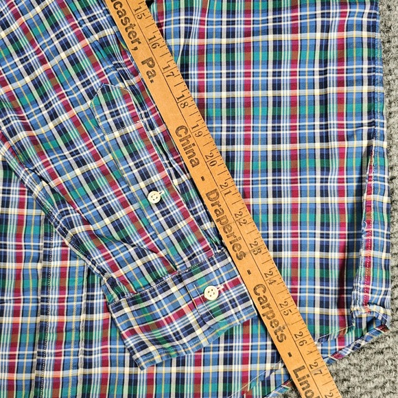 Ralph Lauren Plaid‎ Button Down Shirt Long Sleeve Classic Fit S/P - Picture 7 of 8